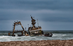 Zella shipwreck in Hentiesbaai